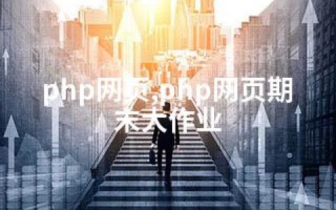 php网页,php网页期末大作业