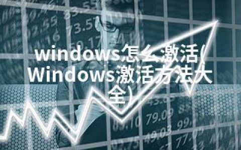 windows怎么激活(Windows激活方法大全)