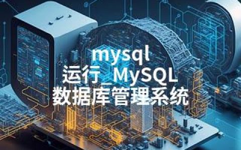 mysql 运行_MySQL 数据库管理系统