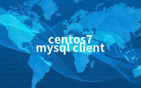 centos7 mysql client