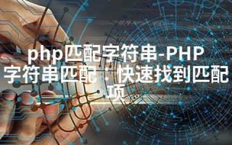 php匹配字符串-PHP字符串匹配：快速找到匹配项