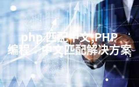 php 匹配中文,PHP编程：中文匹配解决方案