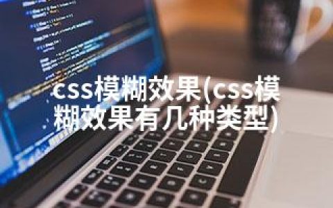 css模糊效果(css模糊效果有几种类型)
