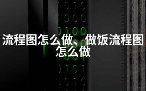 流程图怎么做、做饭流程图怎么做