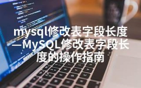 mysql修改表字段长度—MySQL修改表字段长度的操作指南