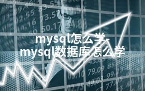 mysql怎么学-mysql数据库怎么学