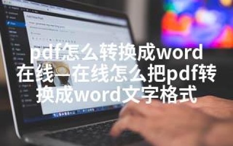 pdf怎么转换成word在线—在线怎么把pdf转换成word文字格式