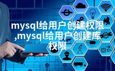 mysql给用户创建权限,mysql给用户创建库权限