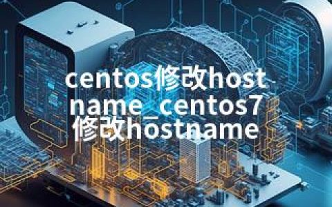 centos修改hostname_centos7修改hostname