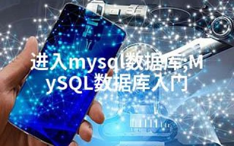 进入mysql数据库;MySQL数据库入门
