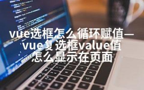 vue选框怎么循环赋值—vue复选框value值怎么显示在页面