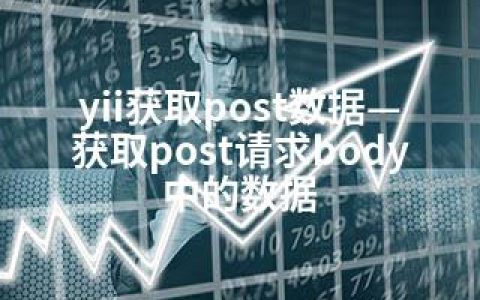 yii获取post数据—获取post请求body中的数据