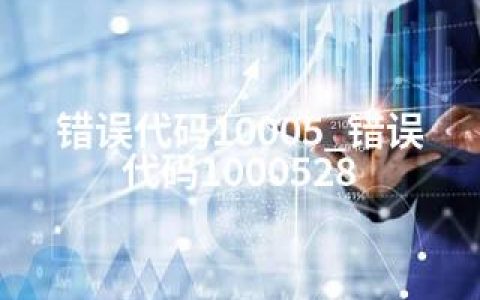 错误代码10005_错误代码1000528