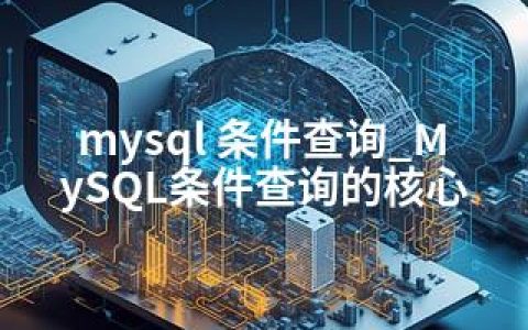 mysql 条件查询_MySQL条件查询的核心