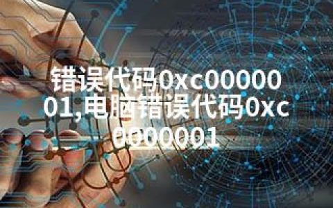 错误代码0xc0000001,电脑错误代码0xc0000001