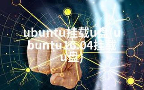 ubuntu挂载u盘(ubuntu16.04挂载u盘)