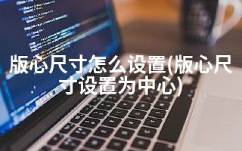 版心尺寸怎么设置(版心尺寸设置为中心)