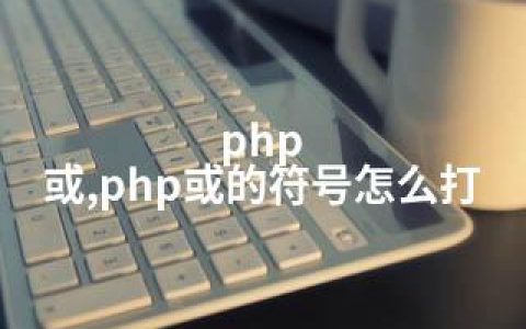 php 或,php或的符号怎么打