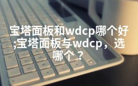 宝塔面板和wdcp哪个好;宝塔面板与wdcp，选哪个？