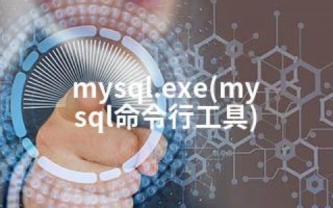 mysql.exe(mysql命令行工具)
