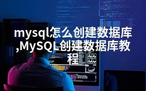 mysql怎么创建数据库,MySQL创建数据库教程