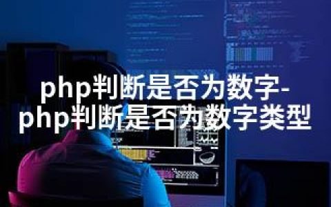 php判断是否为数字-php判断是否为数字类型