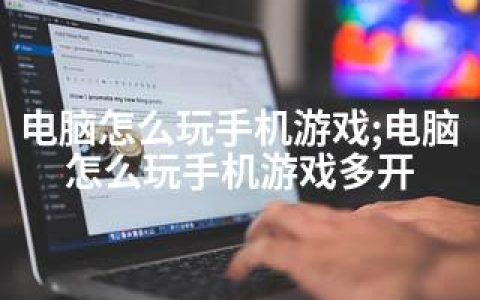 电脑怎么玩手机游戏;电脑怎么玩手机游戏多开