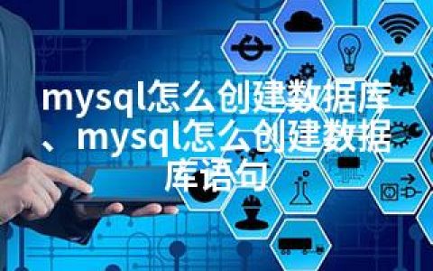 mysql怎么创建数据库、mysql怎么创建数据库语句