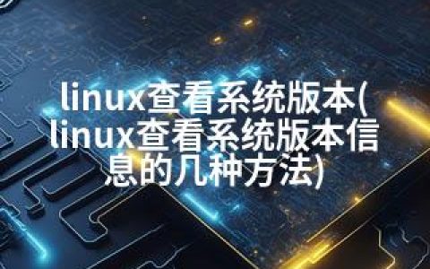 linux查看系统版本(linux查看系统版本信息的几种方法)