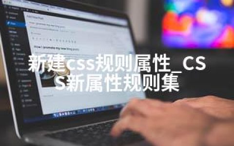 新建css规则属性_CSS新属性规则集