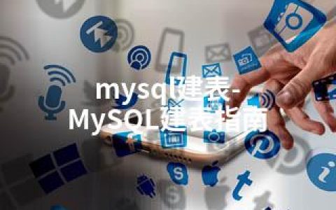 mysql建表-MySQL建表指南