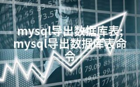 mysql导出数据库表;mysql导出数据库表命令