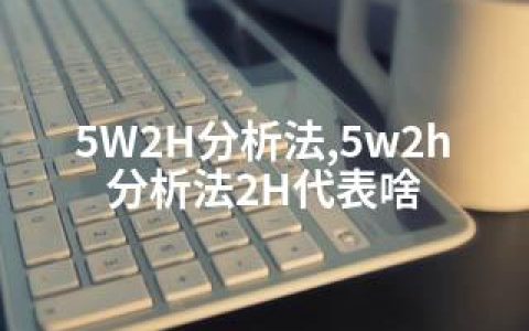 5W2H分析法,5w2h分析法2H代表啥