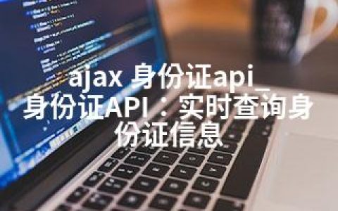 ajax 身份证api_身份证API：实时查询身份证信息