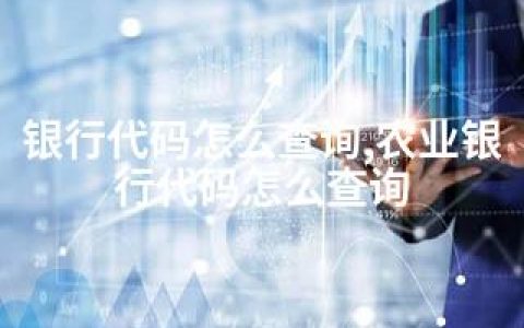 银行代码怎么查询,农业银行代码怎么查询