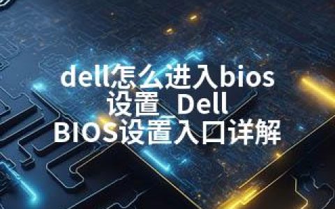 dell怎么进入bios设置_Dell BIOS设置入口详解