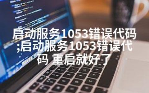 启动服务1053错误代码;启动服务1053错误代码 重启就好了