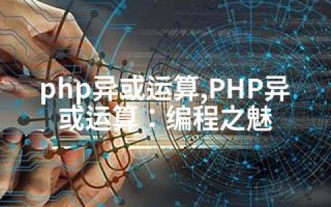 php异或运算,PHP异或运算：编程之魅