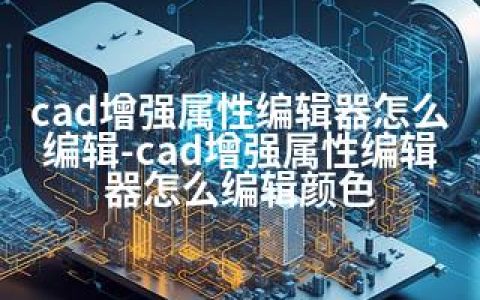 cad增强属性编辑器怎么编辑-cad增强属性编辑器怎么编辑颜色