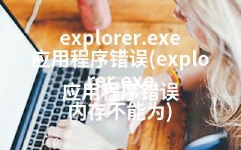 explorer.exe 应用程序错误(explorer.exe 应用程序错误 内存不能为)