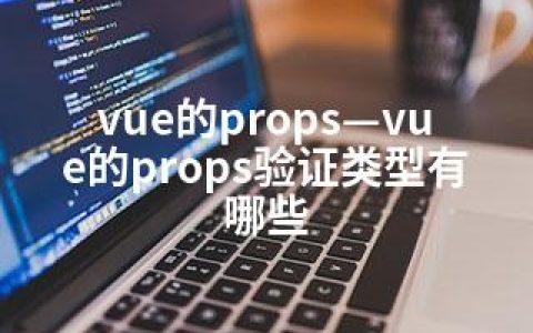 vue的props—vue的props验证类型有哪些