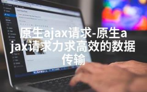 原生ajax请求-原生ajax请求力求高效的数据传输