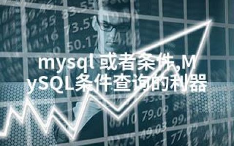 mysql 或者条件,MySQL条件查询的利器