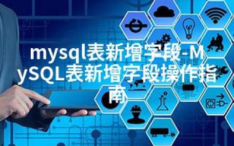 mysql表新增字段-MySQL表新增字段操作指南