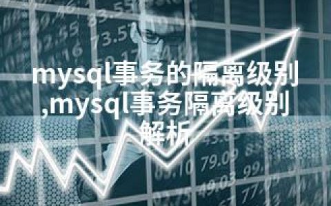 mysql事务的隔离级别,mysql事务隔离级别解析