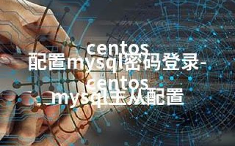 centos 配置mysql密码登录-centos mysql主从配置
