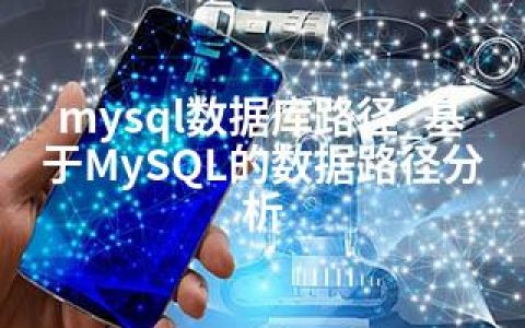 mysql数据库路径_基于MySQL的数据路径分析