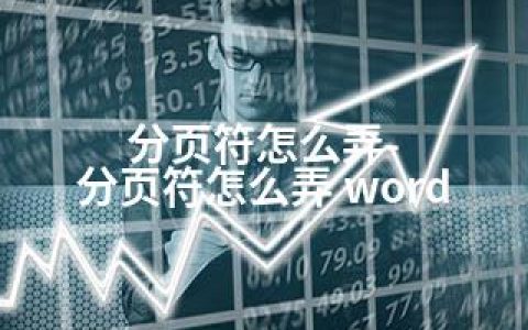 分页符怎么弄-分页符怎么弄 word