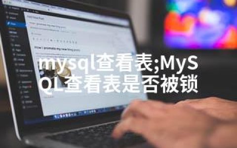 mysql查看表;MySQL查看表是否被锁