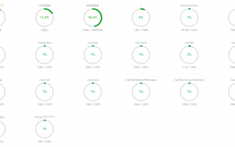 宝塔面板状态里面显示了很多挂载点？是怎么回事？